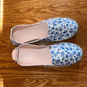 Love shack fancy x Manebi espadrille collaboration